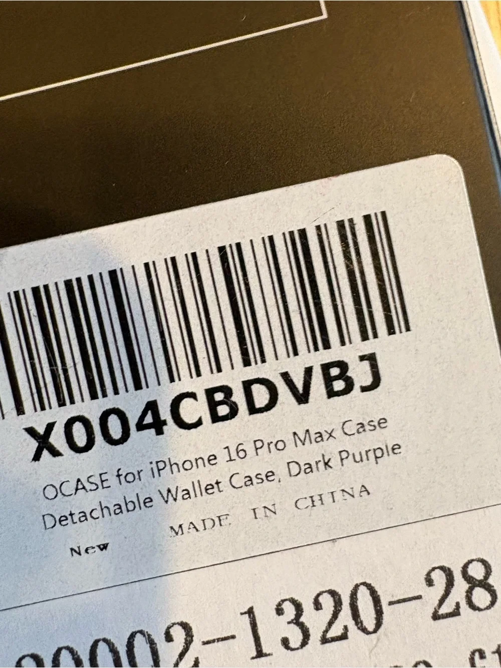 iPhone 16 Pro Max -Wallet Phone Case Folio in Purple